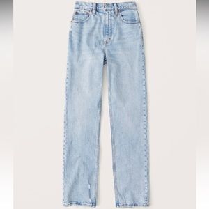 Abercrombie & Fitch 90s Ultra High Rise Straight